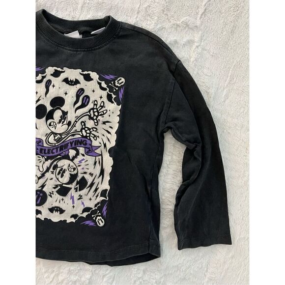 Zara Halloween Mickey Shirt Size 2/3 Years - Picture 7 of 7